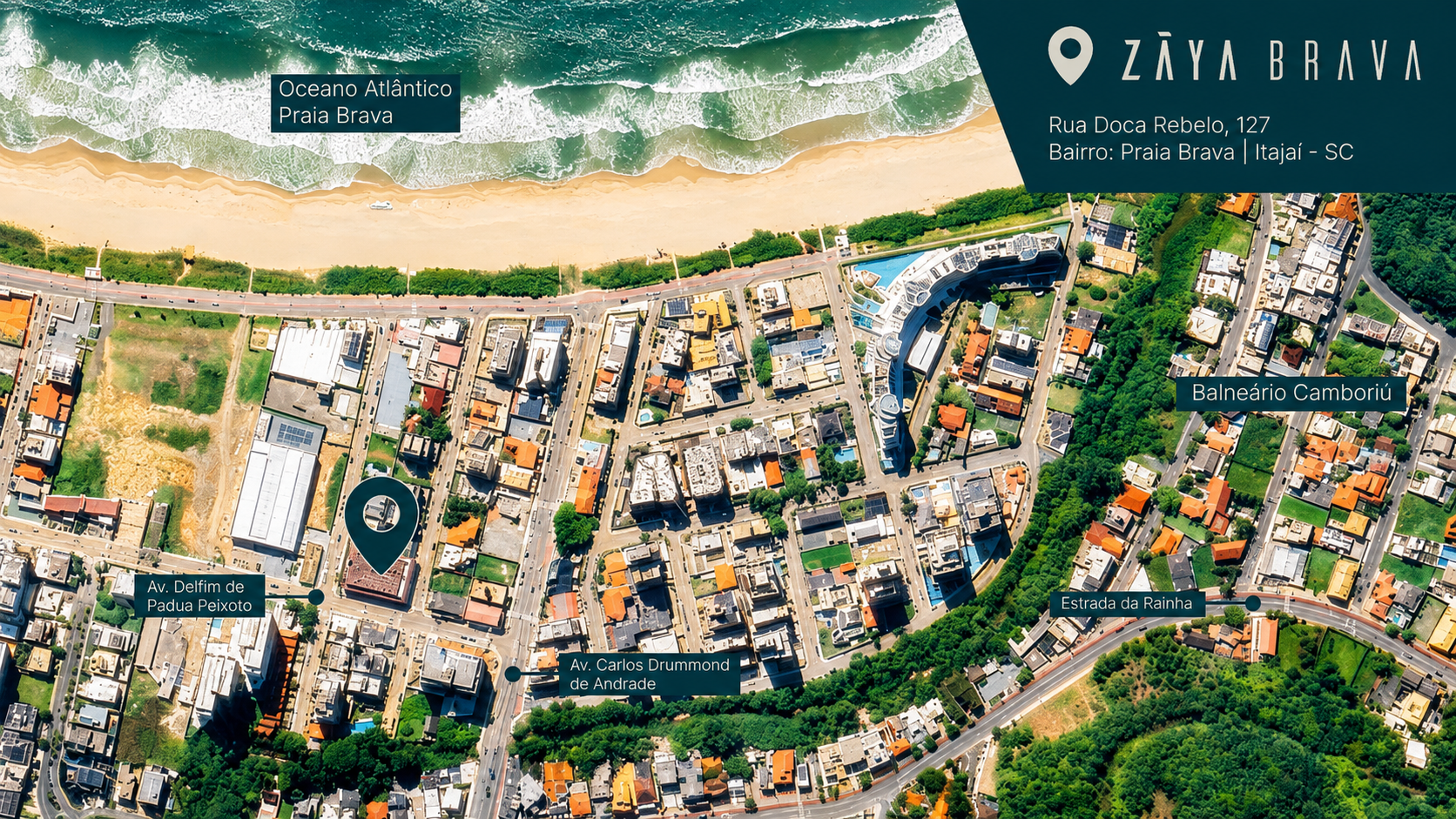 Zaya Brava — localização